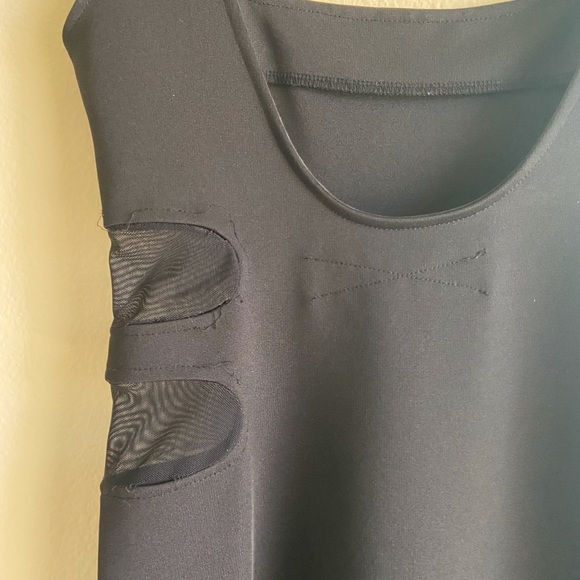 Literature Noir Black Bandage Mini Dress - Picture 5 of 6